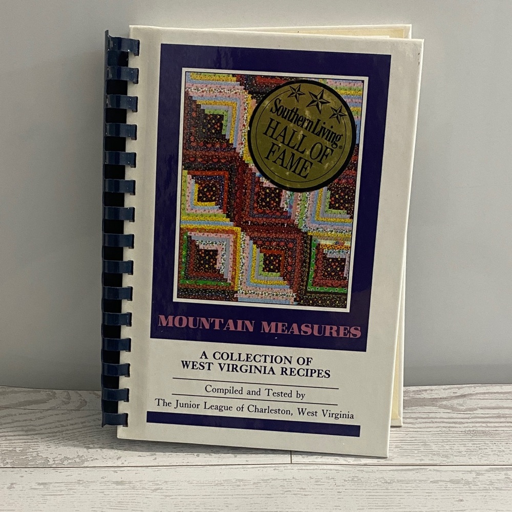 Mountain Measures Cookbook West Virginia Recipes Junior League Charleston WV Vin